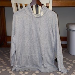 Light grey oversized sweatshirt